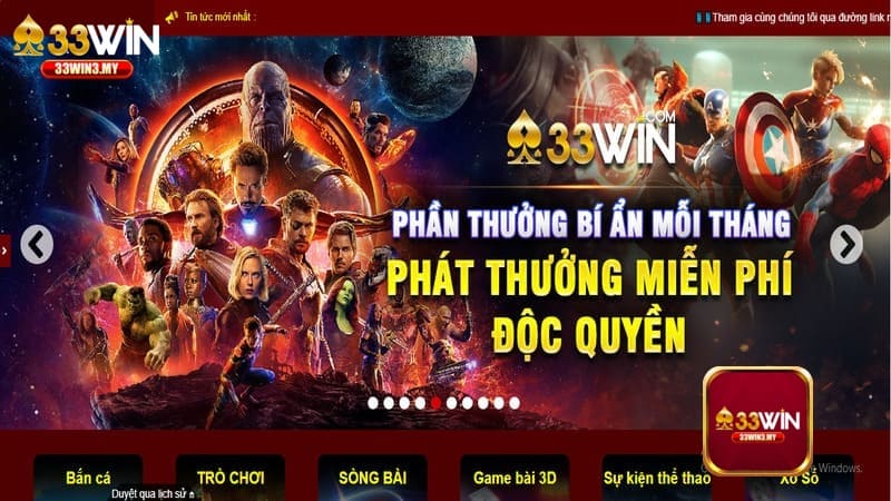 Vài nét cơ bản nhất về thương hiệu 33WIN