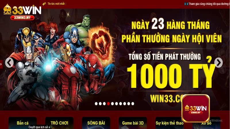 Thỏa mãn niềm vui trọn vẹn với tính năng nổi bật tại 33WIN